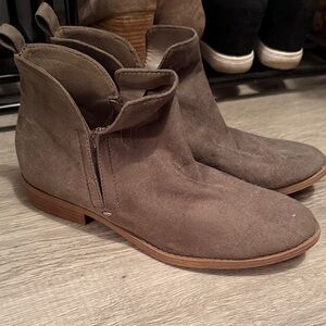Suede Booties
